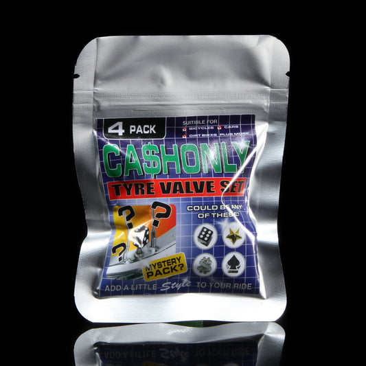 Cash Only - Tyre Valve Cap Set
Color : Multi