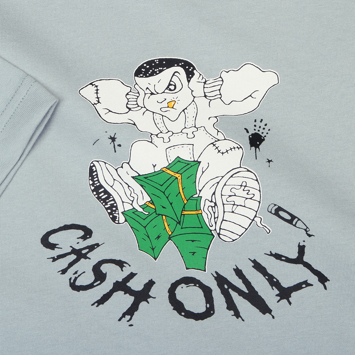 Cash Only - Wise T-Shirt
Color : Dolphin