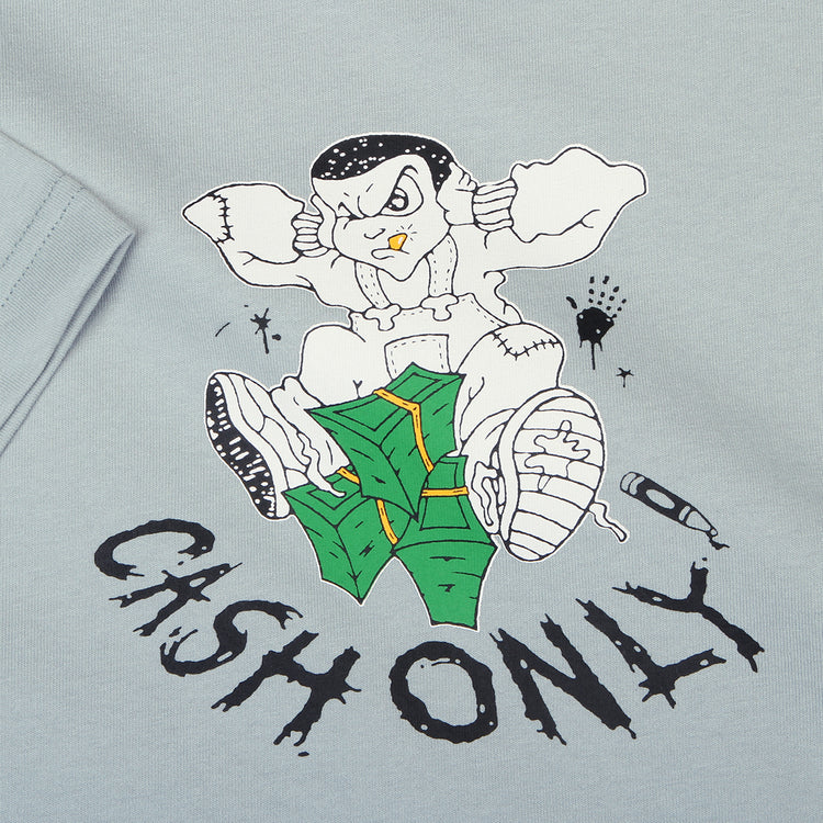 Cash Only - Wise T-Shirt
Color : Dolphin