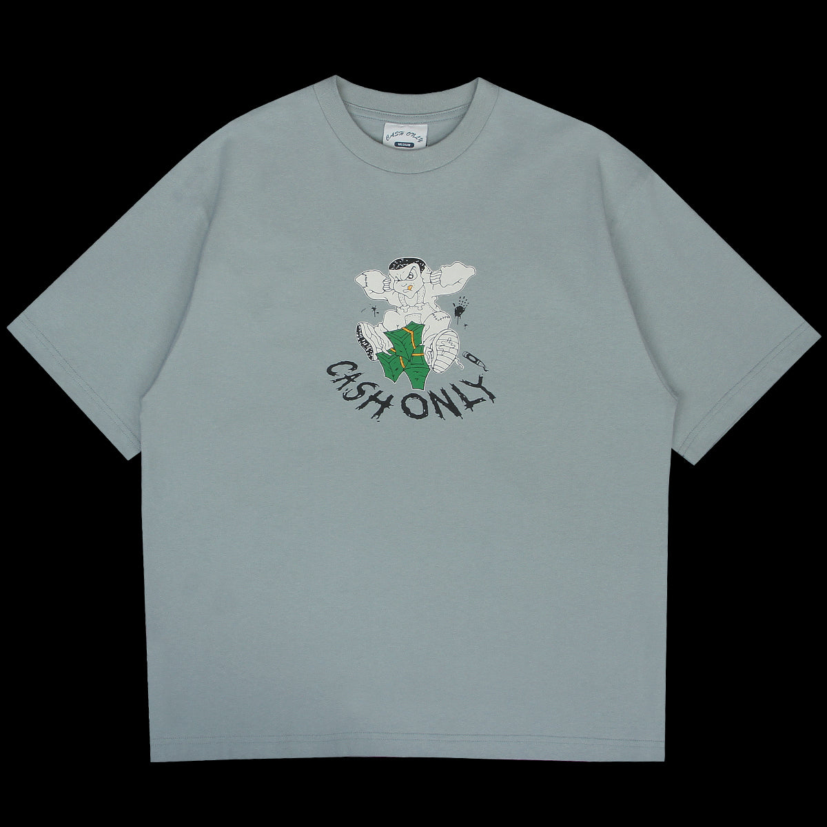 Cash Only - Wise T-Shirt
Color : Dolphin