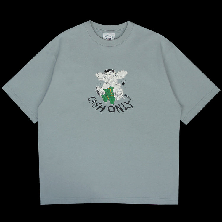 Cash Only - Wise T-Shirt
Color : Dolphin