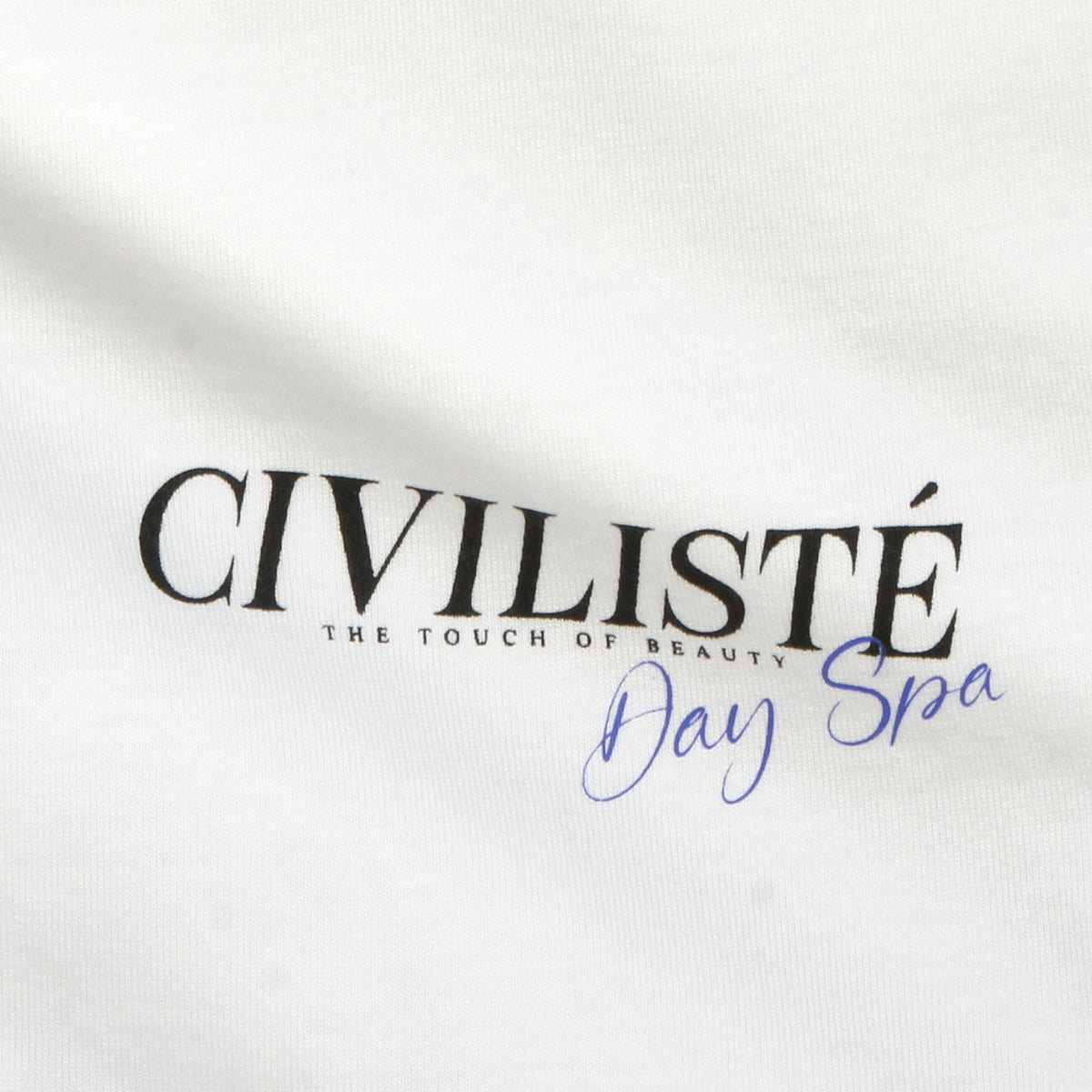 Civilist - Day Spa T-Shirt
Color : White