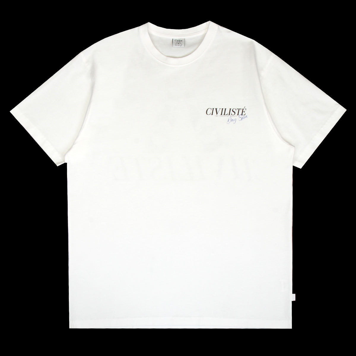 Civilist - Day Spa T-Shirt
Color : White
