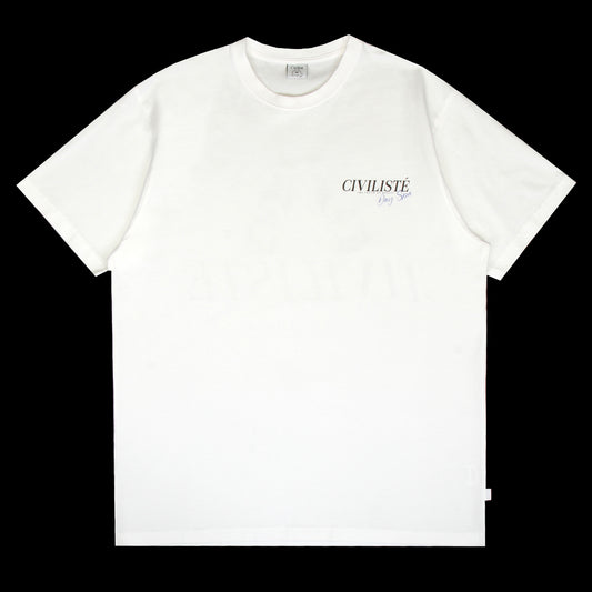 Civilist - Day Spa T-Shirt
Color : White