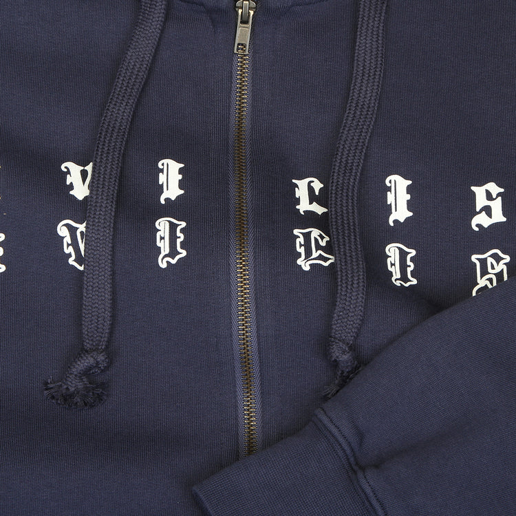 Civilist - Outline Zip Hoodie
Color : Dark Navy