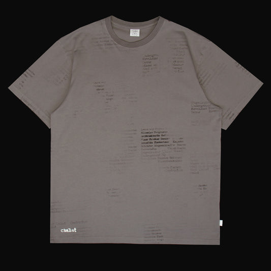 Civilist - Zodiac AO T-Shirt
Color : Charcoal