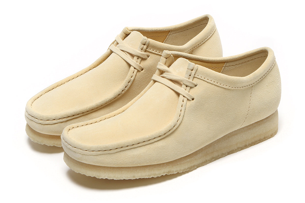Clarks Originals - Wallabee
Style # 26185559
Color : Pale Yellow