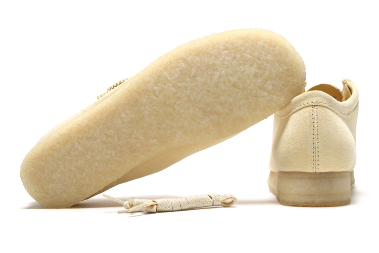 Clarks Originals - Wallabee
Style # 26185559
Color : Pale Yellow