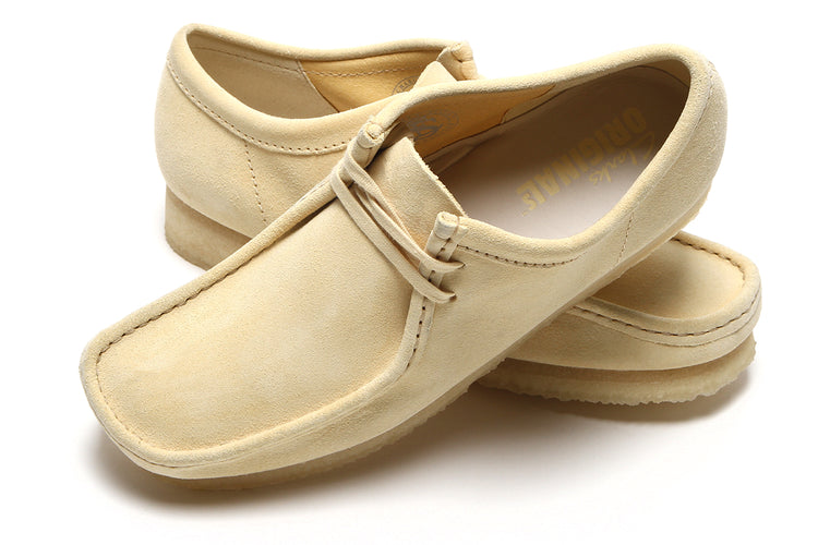 Clarks Originals - Wallabee
Style # 26185559
Color : Pale Yellow
