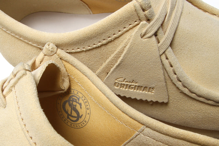 Clarks Originals - Wallabee
Style # 26185559
Color : Pale Yellow