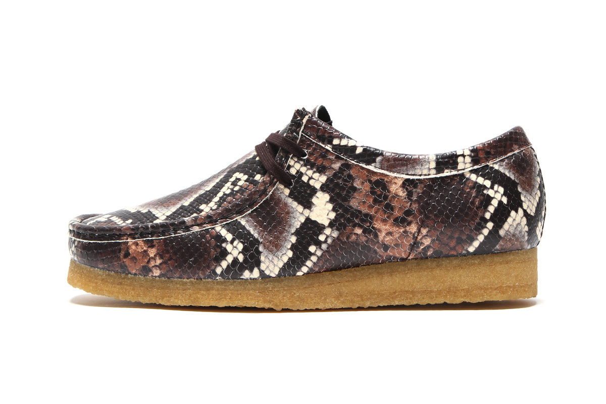 Clarks Originals | Wallabee Brown Snakeprint