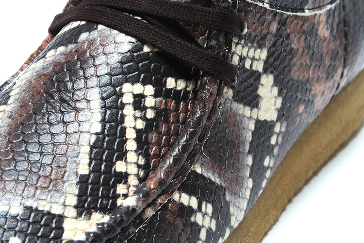 Clarks Originals | Wallabee Brown Snakeprint