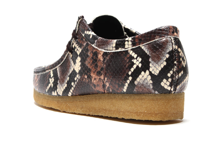 Clarks Originals | Wallabee Brown Snakeprint