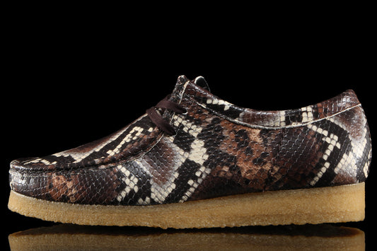 Clarks Originals | Wallabee Brown Snakeprint