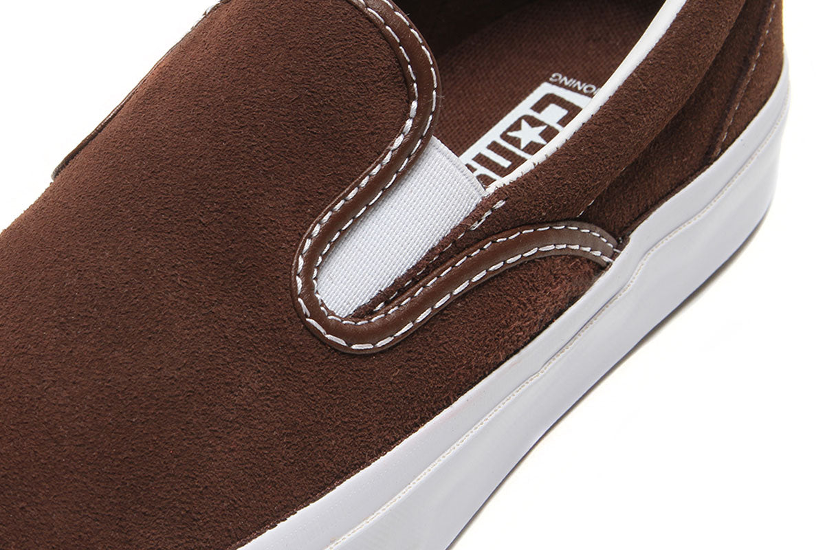 Converse - One Star CC Slip Pro
Style # A12916C
Color : Totally Fudged / White / Gum