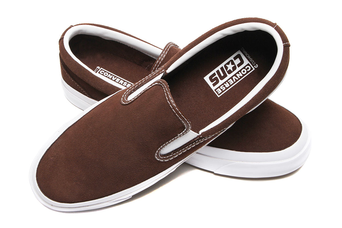 Converse - One Star CC Slip Pro
Style # A12916C
Color : Totally Fudged / White / Gum