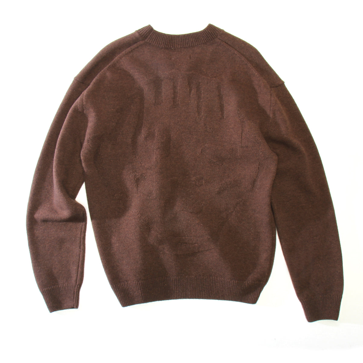 Dancer - Inside Out Head Knit Sweater
Color : Brown