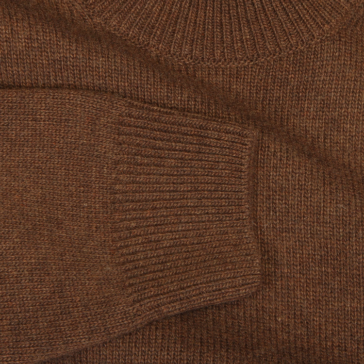 Dancer - Inside Out Head Knit Sweater
Color : Brown