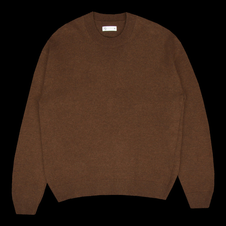 Dancer - Inside Out Head Knit Sweater
Color : Brown