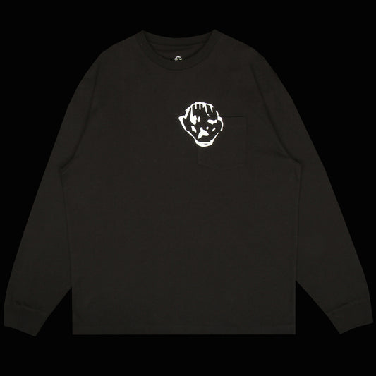 Dancer - Pocket Head L/S T-Shirt
Color : Black