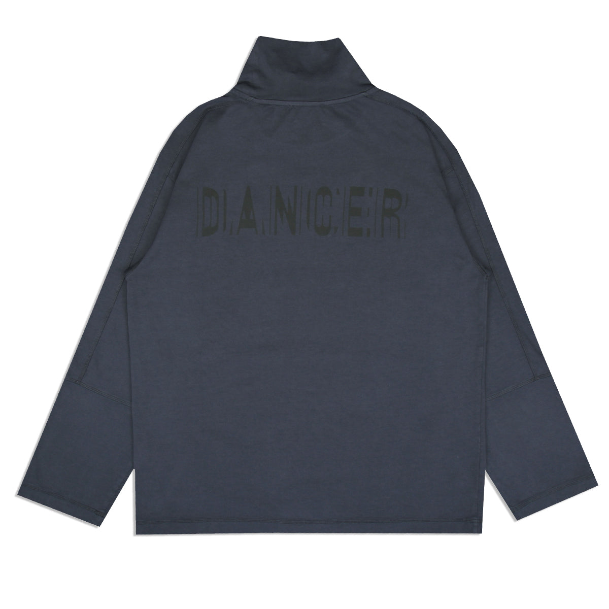 Dancer - Roll Neck Split L/S Shirt
Color : Navy