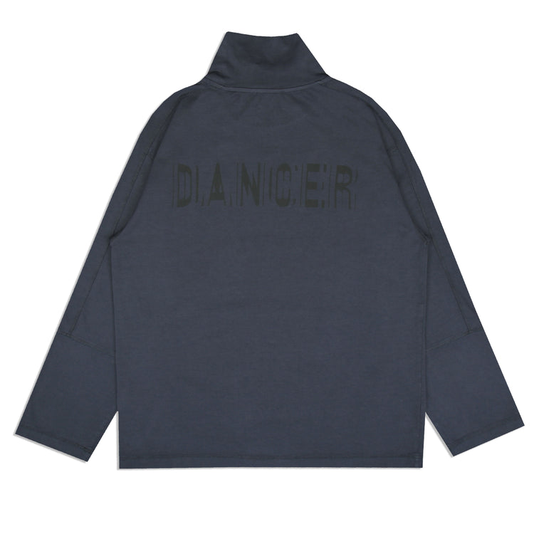 Dancer - Roll Neck Split L/S Shirt
Color : Navy
