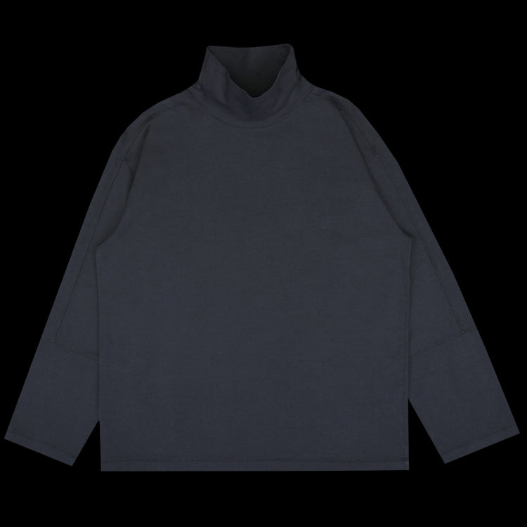 Dancer - Roll Neck Split L/S Shirt
Color : Navy