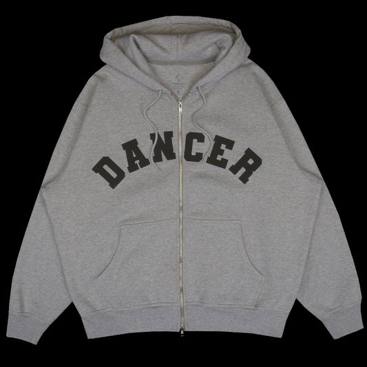 Dancer - Varsity Zip Hoodie
Color : Heather Grey