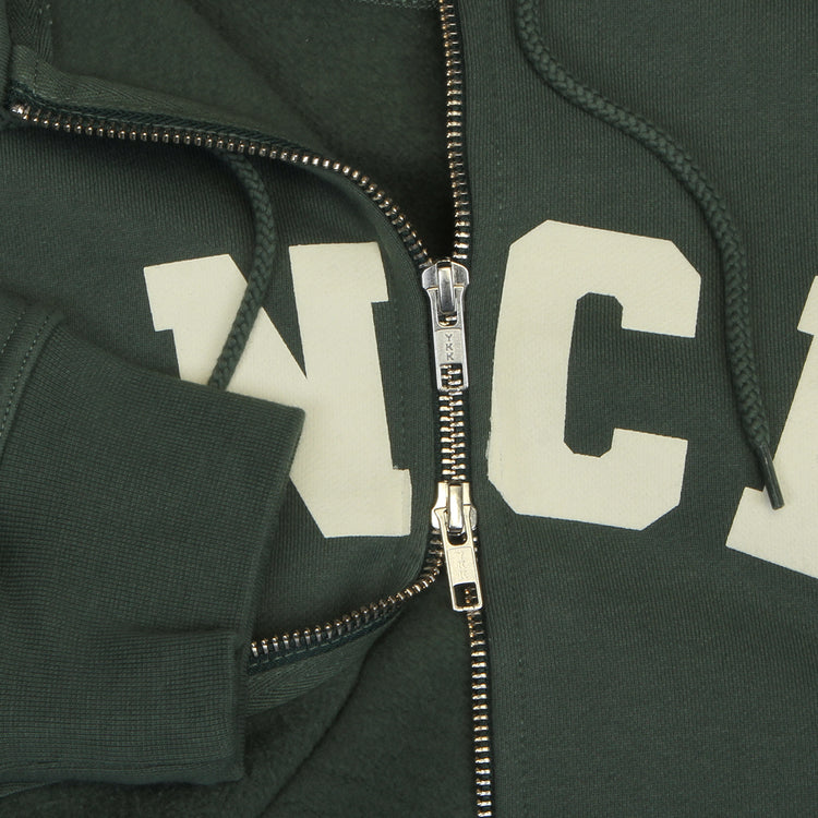 Dancer - Varsity Zip Hoodie
Color : Green