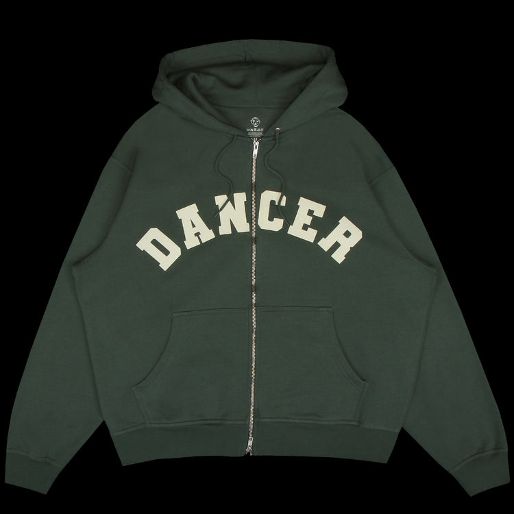 Dancer - Varsity Zip Hoodie
Color : Green