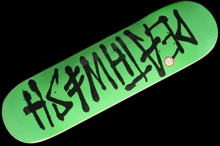 Deathwish - Deathspray Deck
Color : Green / Black
Width : 8.475"