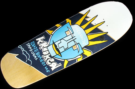 Krooked Sandoval - Recognize Yellow Deck 9.81"