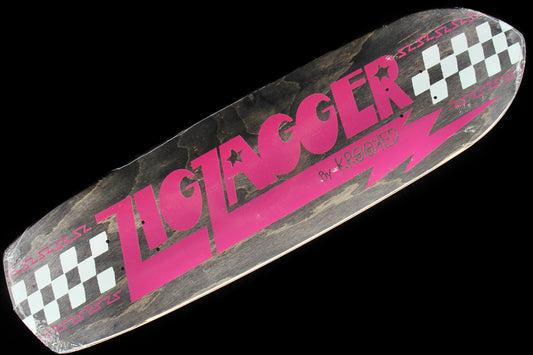 Krooked Zagger Black/Pink Deck 8.62"