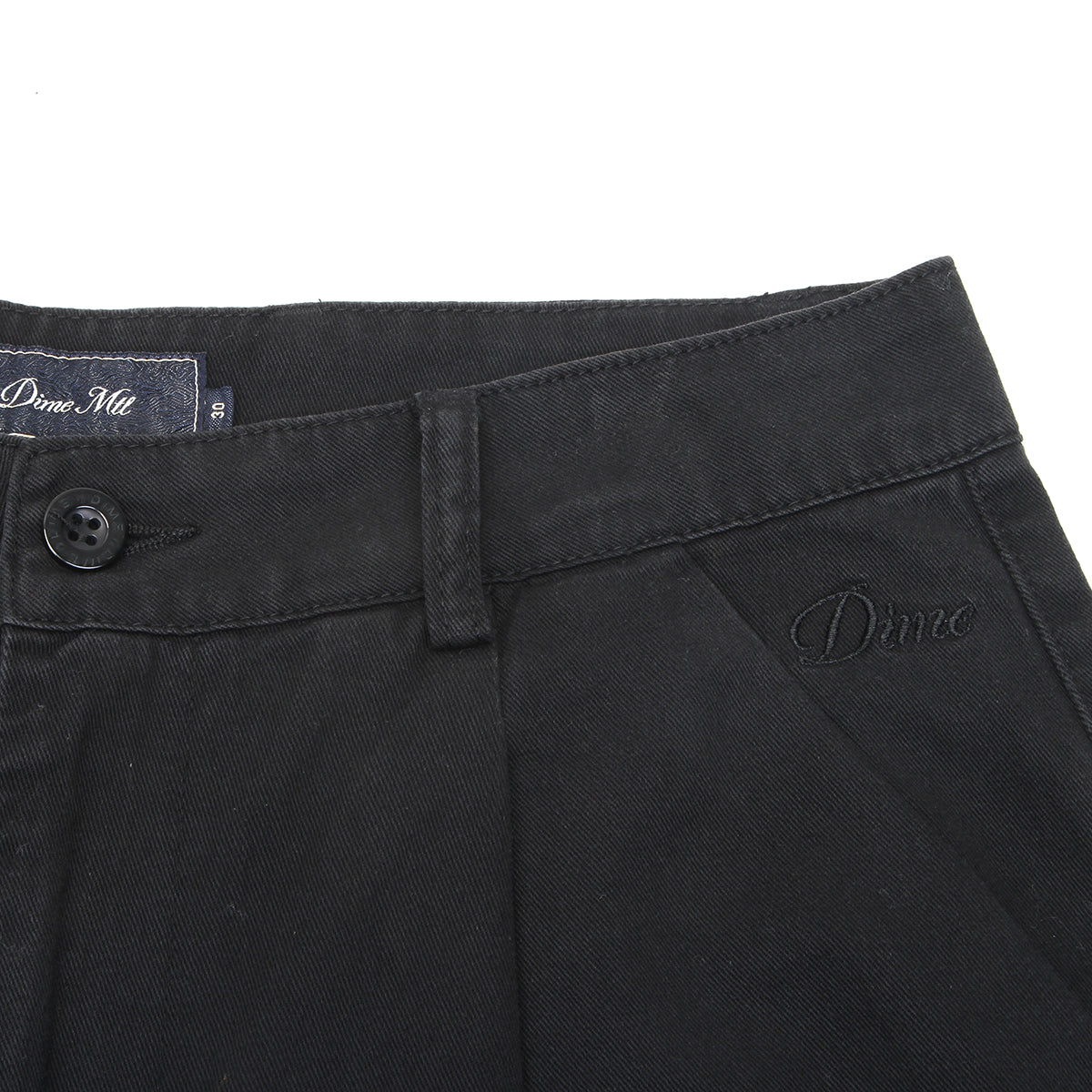 Dime - Baggy Chino Pants
Color : Black