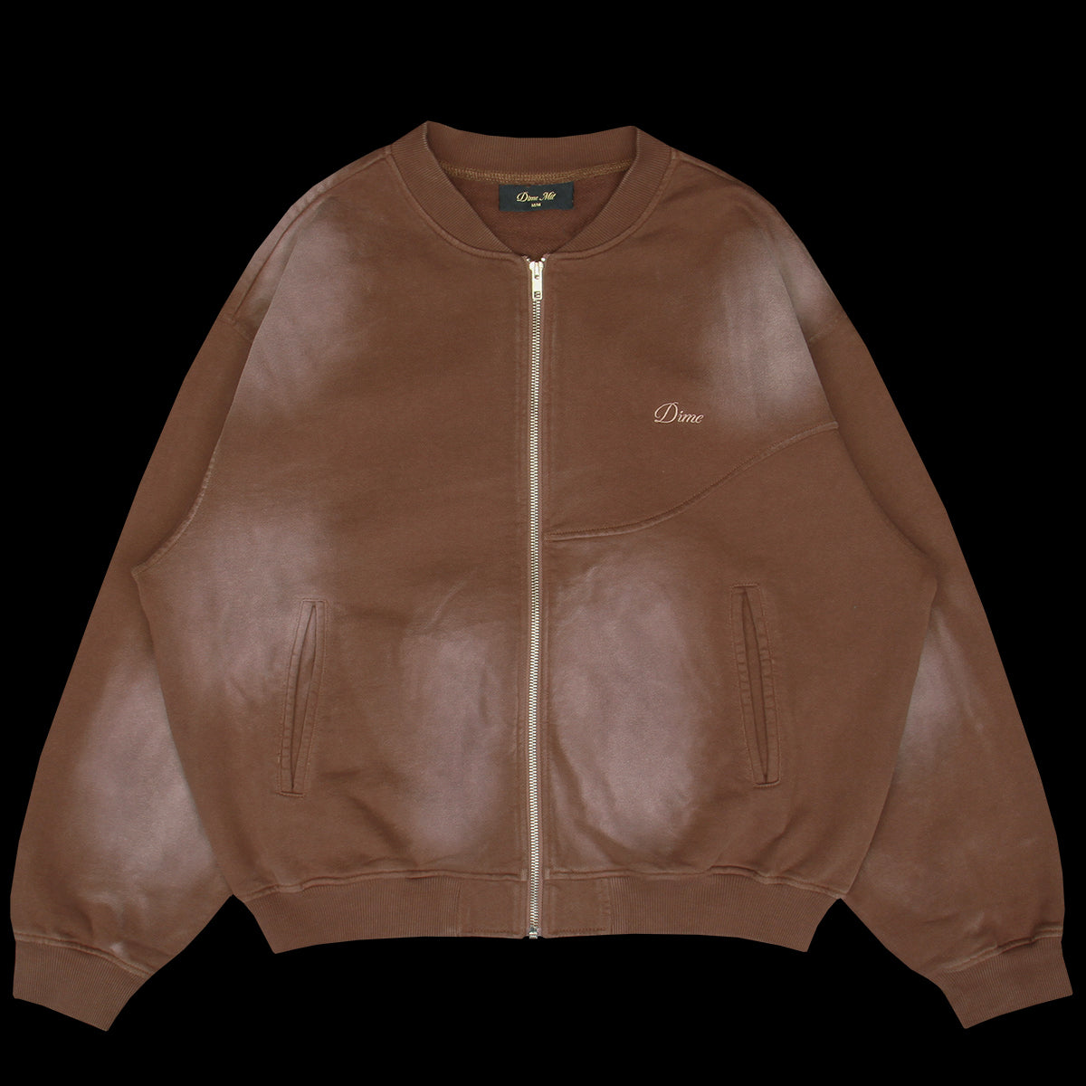 Dime - Faded Fleece Bomber
Color : Terra