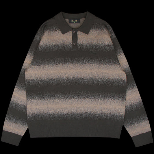 Dime - Striped Rugby Knit
Color : Charcoal Multi