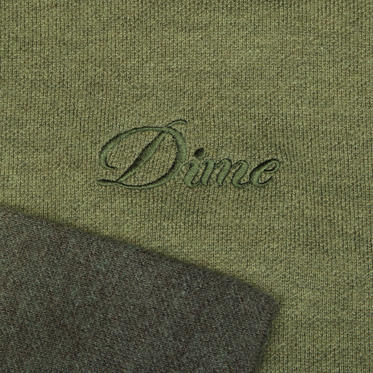Dime - Women's Cropped Mohair Knit
Color : Gradient Olive