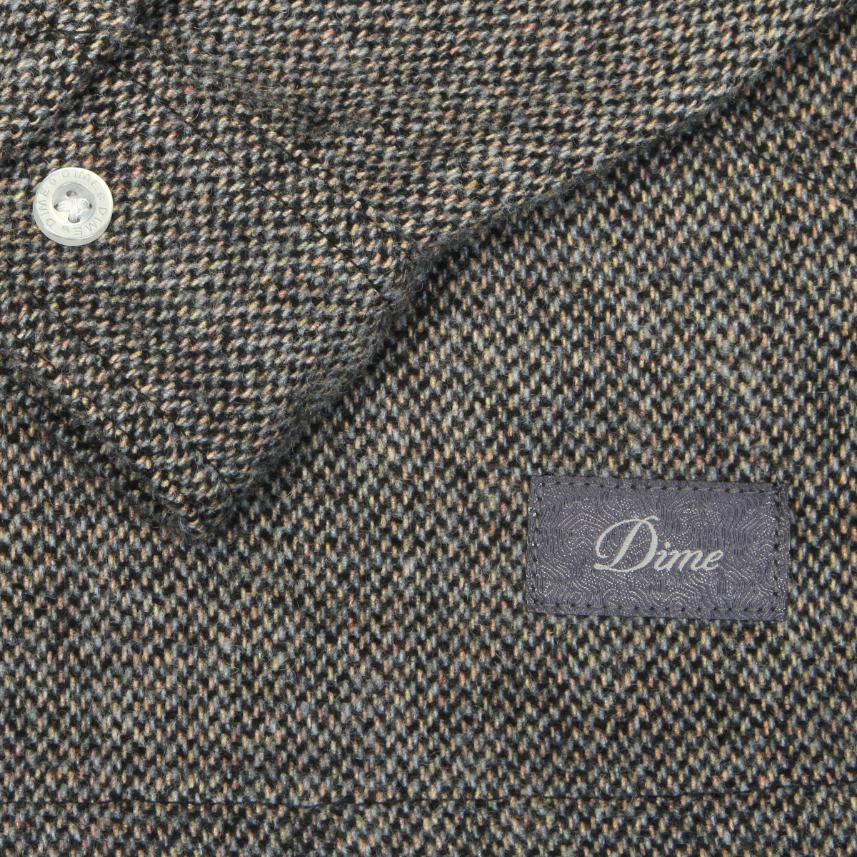 Dime - Wool Overshirt
Color : Silver