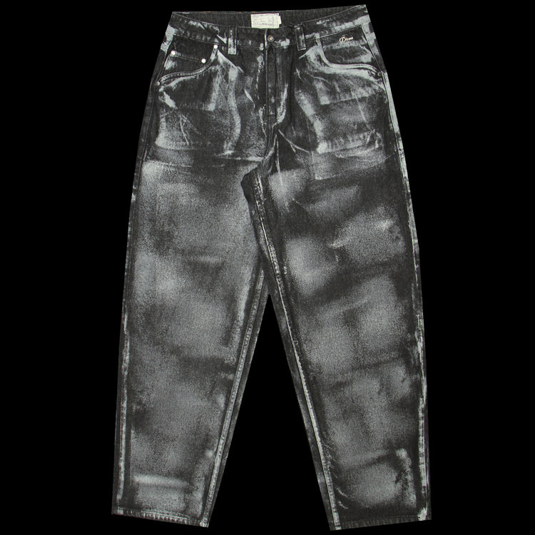 Dime - Baggy Denim Pants
Color : Black / White Pant