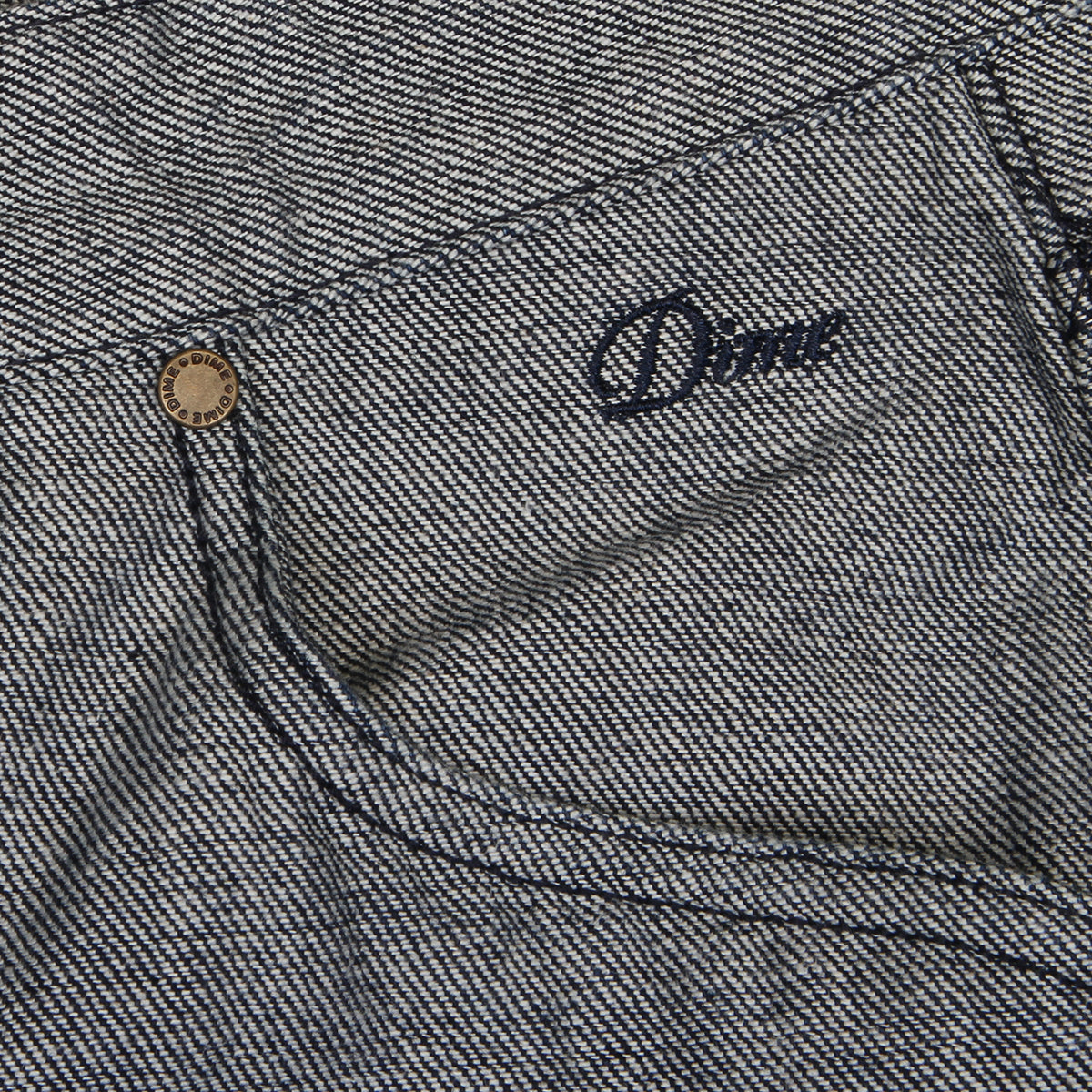 Dime - Baggy Denim Pants
Color : Reversed Indigo