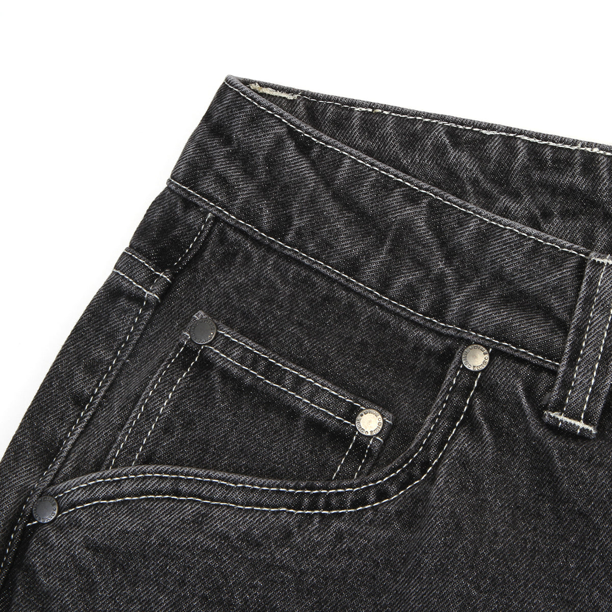 Dime - Baggy Wink Denim Pants
Color : Faded Black