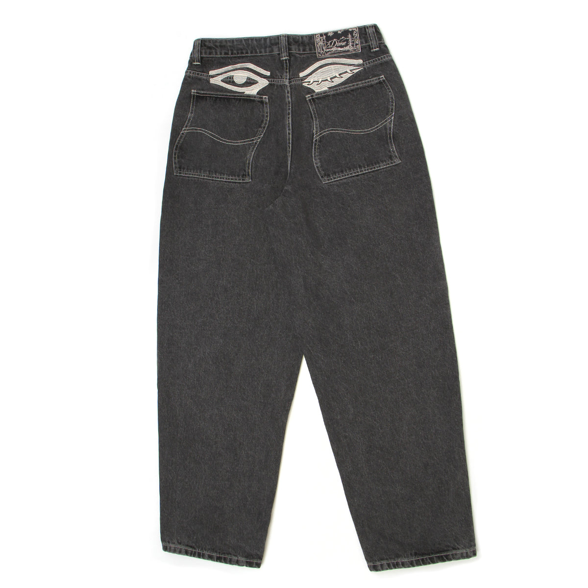 Dime - Baggy Wink Denim Pants
Color : Faded Black