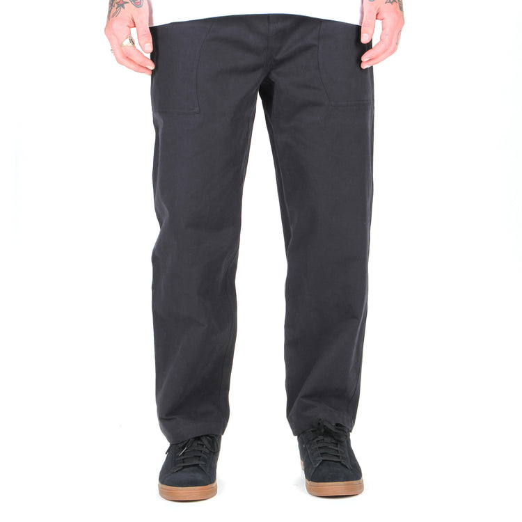 Dime | Belted Twill Pants Dark Charcoal
