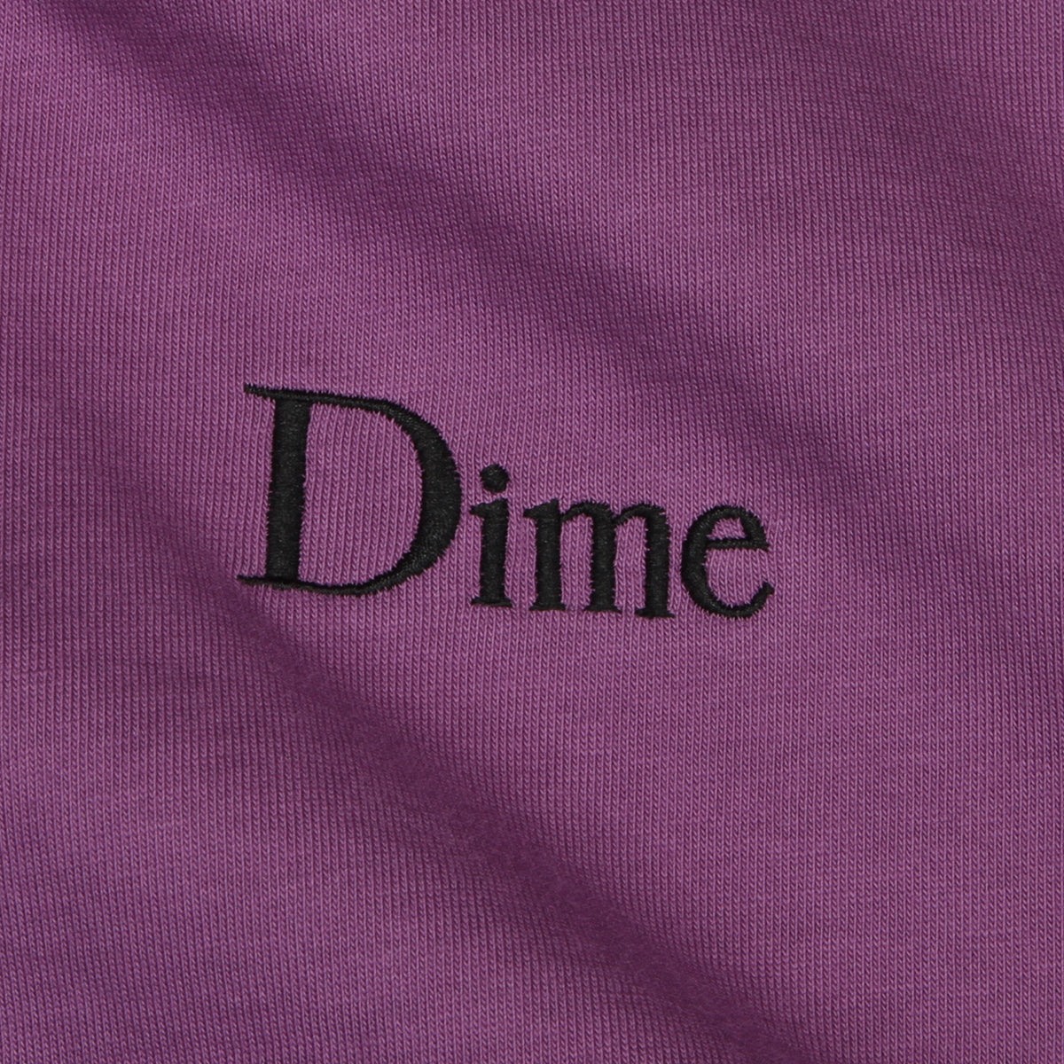 Dime | Classic Small Logo T-Shirt Violet