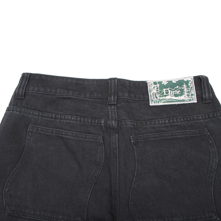 Dime | Classic Relaxed Denim Pant
Color : Black