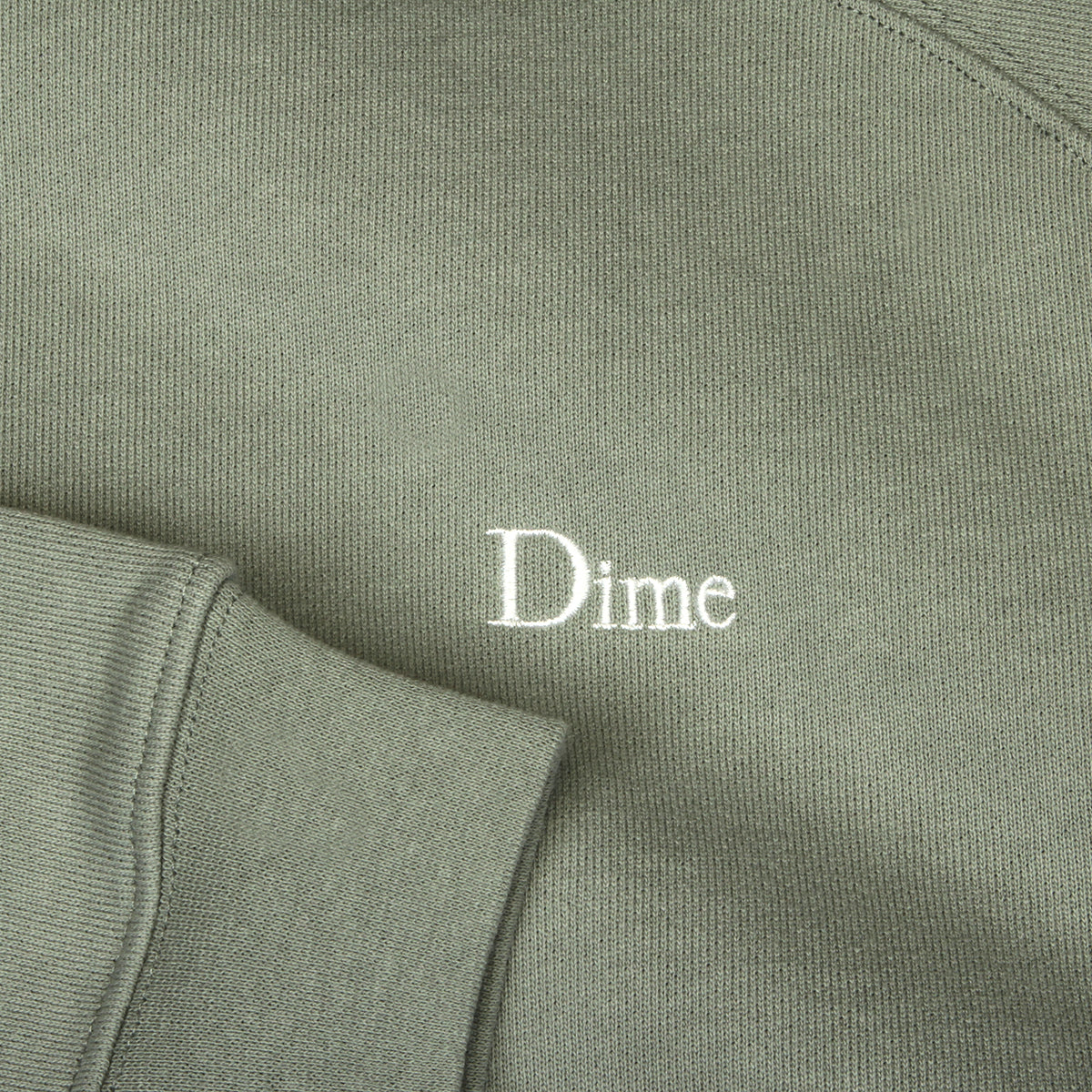 Dime - Classic Small Logo Crewneck
Color : Iron