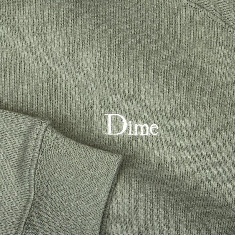 Dime - Classic Small Logo Crewneck
Color : Iron