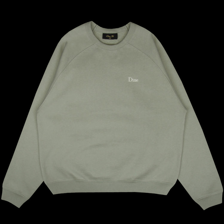 Dime - Classic Small Logo Crewneck
Color : Iron