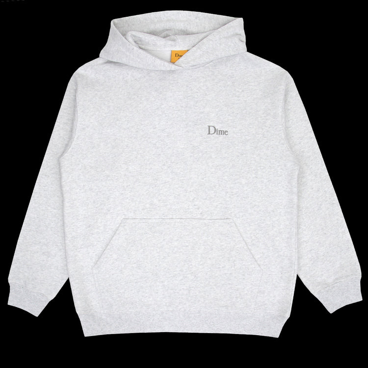 Dime Classic Small Logo Hoodie Ash