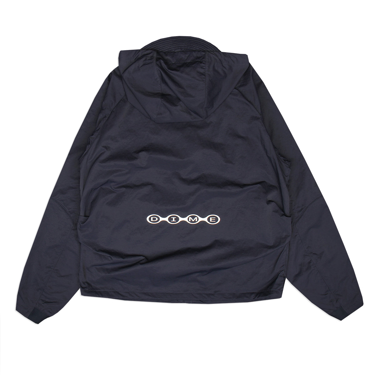 Dime - Crinkled Tech Windbreaker
Color : Dark Navy
